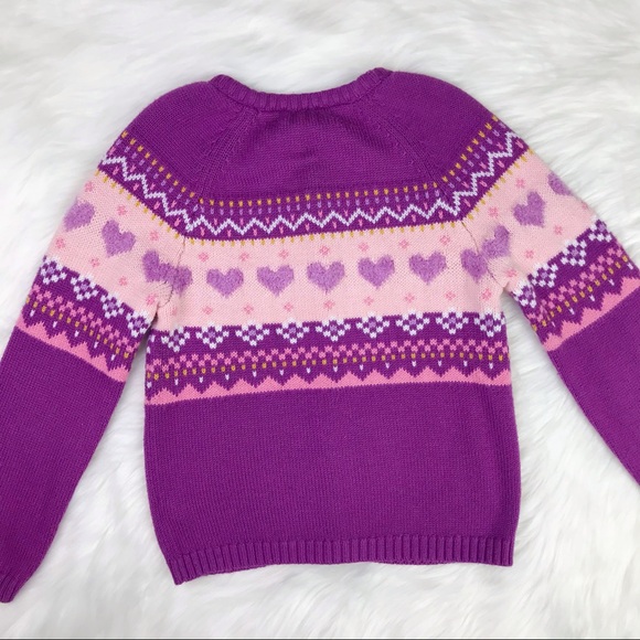 SOLD 🛍 Girls Knitted Button Up Sweater Cardigan - Picture 10 of 11